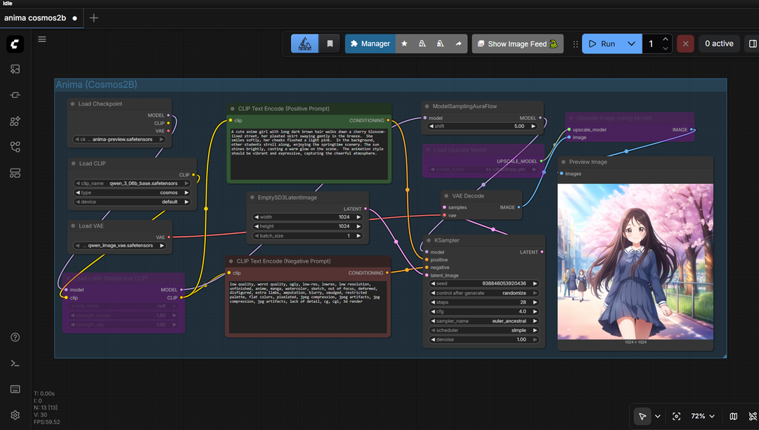 anima 2b comfyui workflow