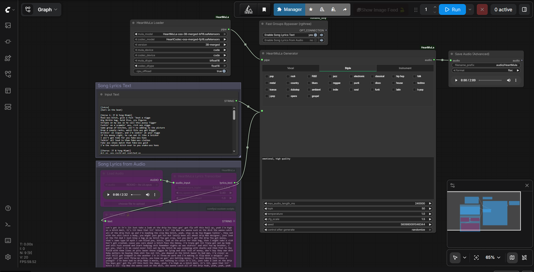 HeartMuLa Song Generator preview