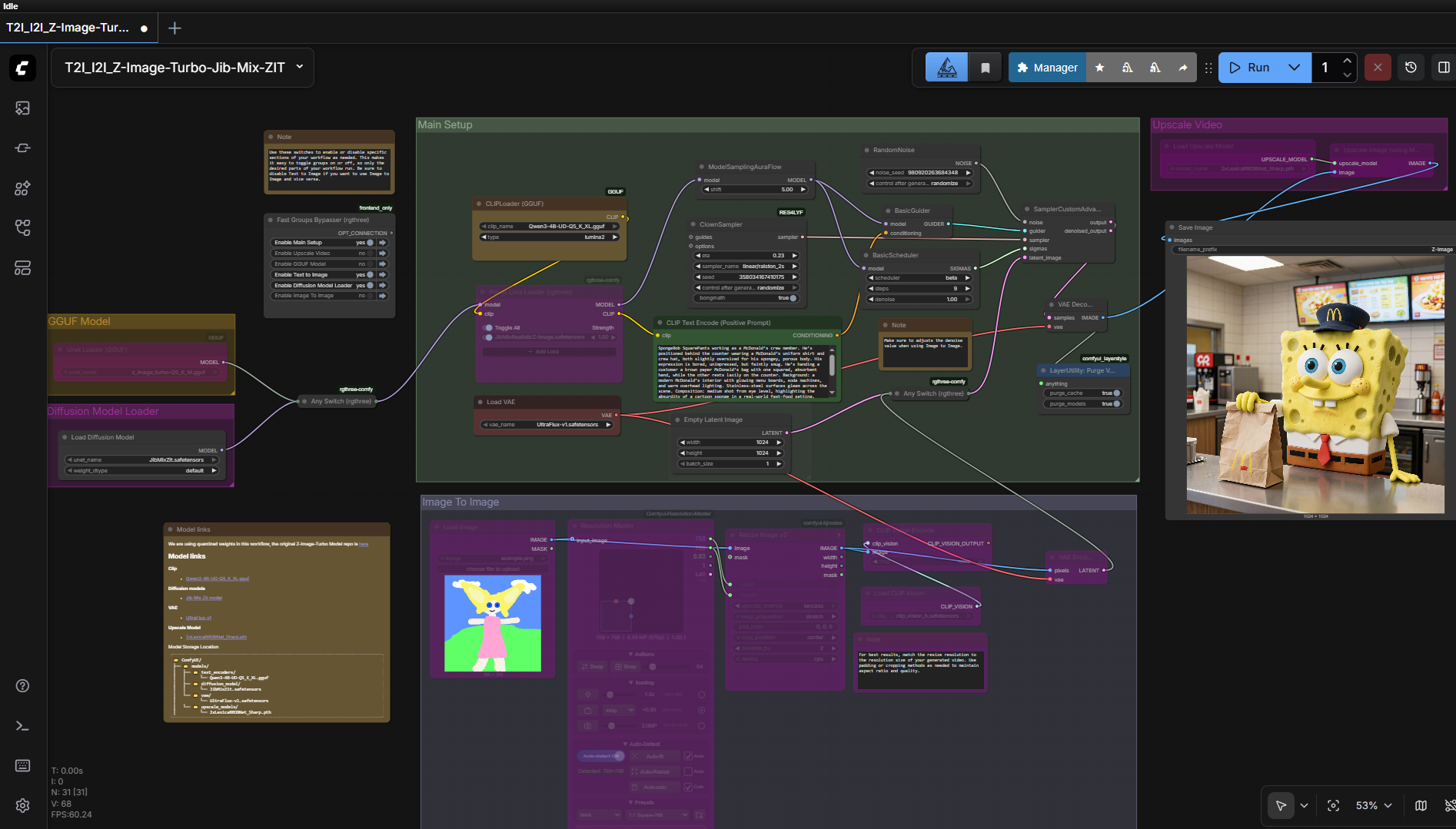 jib mix zit workflow