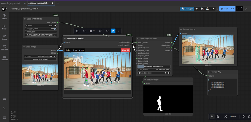 sam3 points workflow