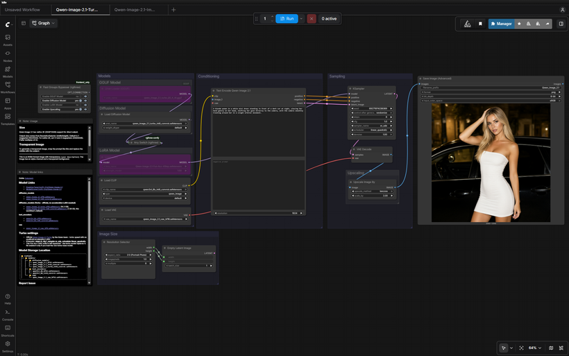 official qwen image 2 1 turbo comfyui workflows 2