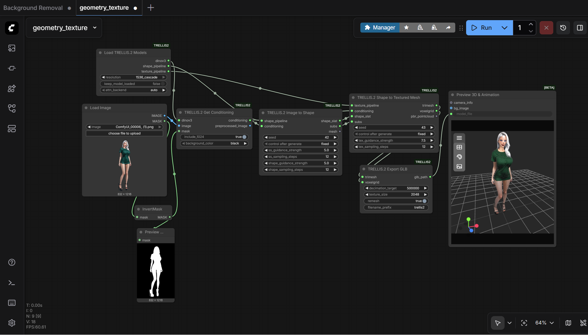 trellis 2 3d workflow